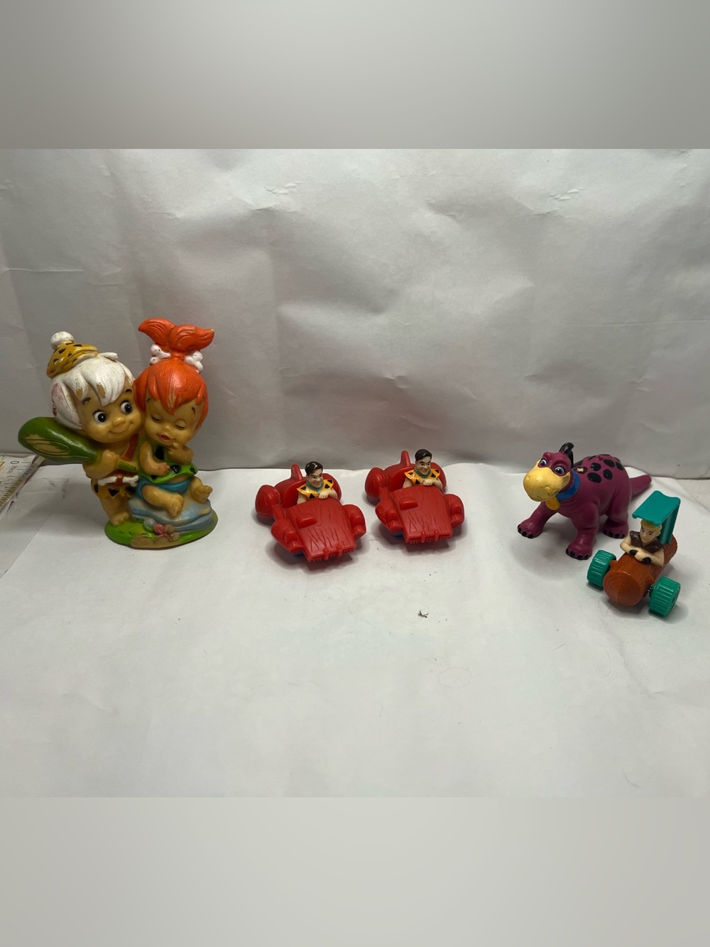 2/$18 Vintage Flinstones toy lot